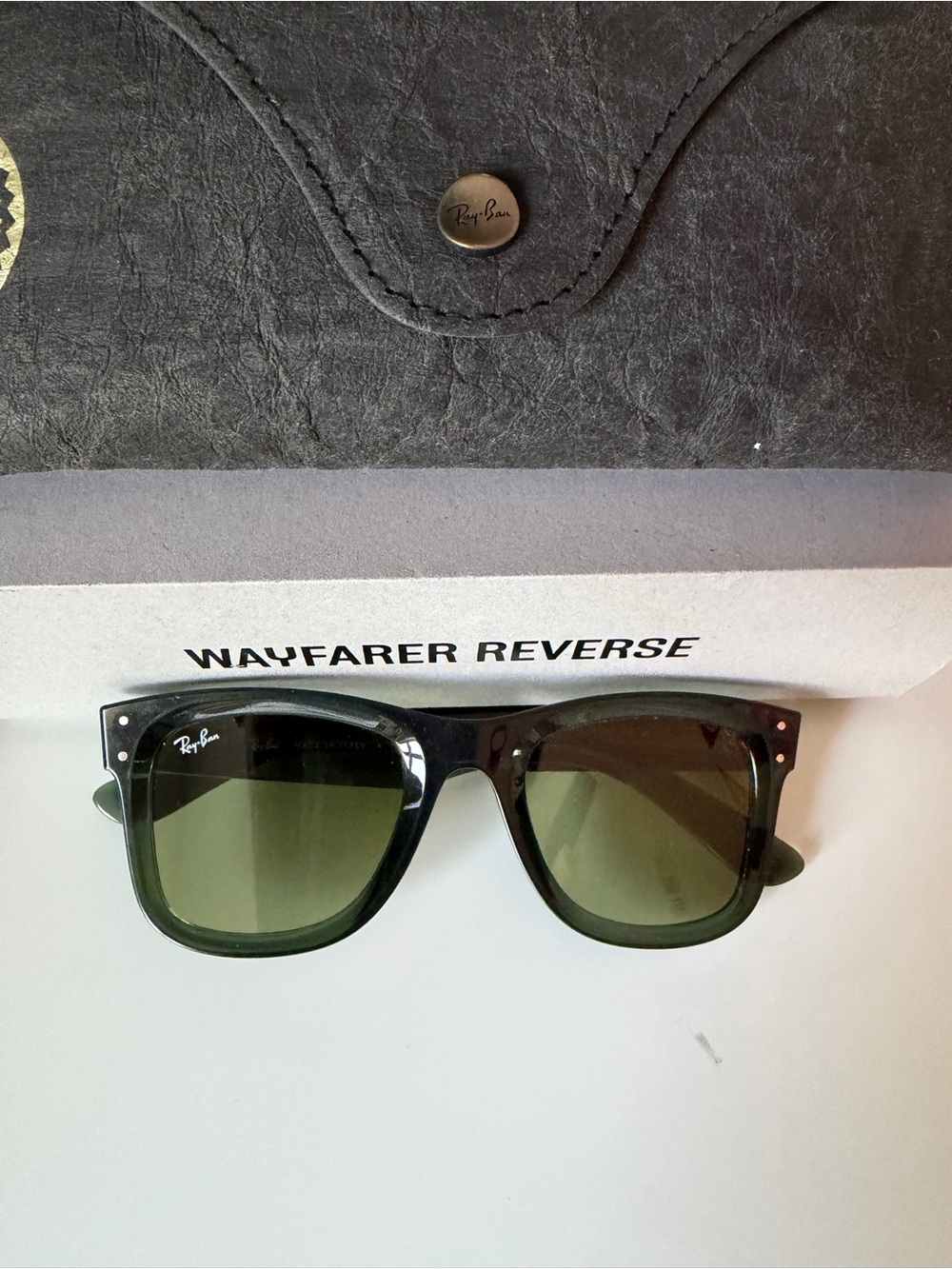 Ray-Ban Wayfarer Reverse - Green - Picture 4 of 5